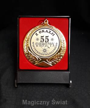 Medal- Z okazji 55 urodzin