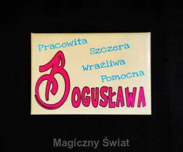 Magnes Imienny- Bogusława