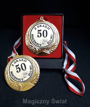 Medal- 50 Rocznica Ślubu