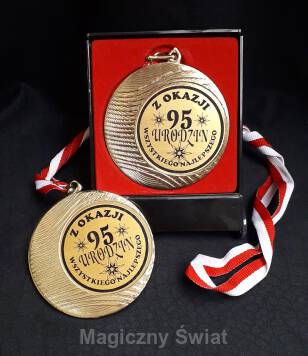 Medal- Z okazji 95 urodzin