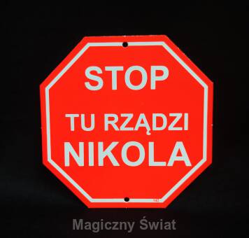 STOP- Tu Rządzi Nikola