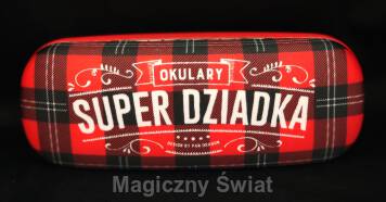 Etui na okulary- Super Dziadek