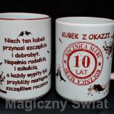 Kubek-10 Rocznica Ślubu