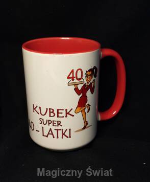 Kubek 40 - Super 40-latki