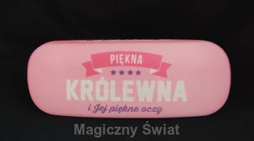 Etui na okulary- Królewna