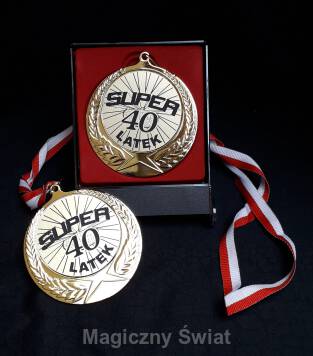 Medal- 40 latek