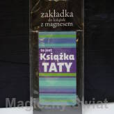 Zakładka do ksiązki z magnesem - TATA