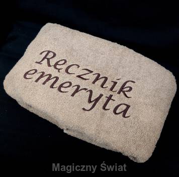 Ręcznik- Emeryt