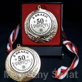 Medal- Z okazji 50 urodzin
