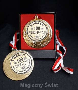 Medal- Z okazji 100 urodzin