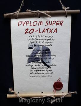 Dyplom-20-super 20-latka (bambus)