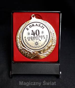 Medal- Z okazji 40 urodzin