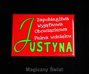 Magnes Imienny- Justyna