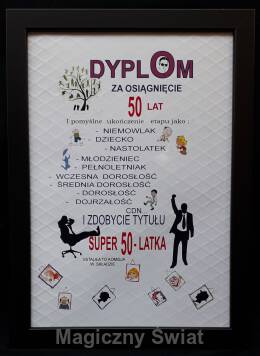 Dyplom-50-Dla Pana (Ramka)