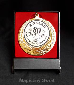 Medal- Z okazji 80 urodzin