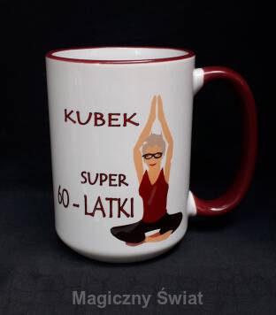 Kubek 60 -Super 60-latki