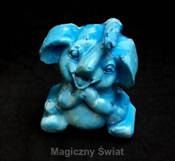 Figurka- Słoń Niebieski