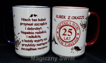 Kubek- 25 Rocznica Ślubu