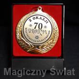 Medal- Z okazji 70 urodzin
