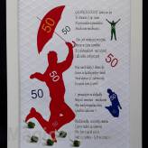 Dyplom-50-WŁASNY TEKST-Życzenia dla  mężczyzny na 50-kę 9(ramka)