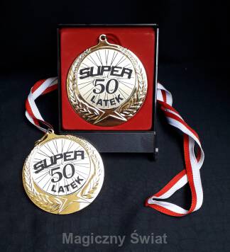 Medal- 50 latek