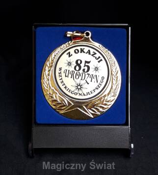 Medal- Z okazji 85 urodzin