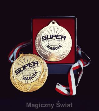 Medal- Super Babcia