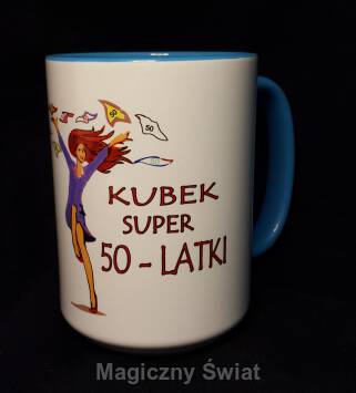 Kubek 50 -Super 50-latki 