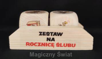 Kostki Pozycje- Zestaw na Rocznice Ślubu