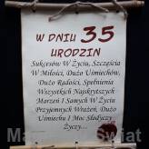 Dyplom-35-w dniu 35 urodzin (Bambus)