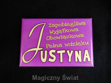 Magnes Imienny- Justyna