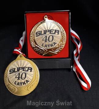 Medal- 40 latka