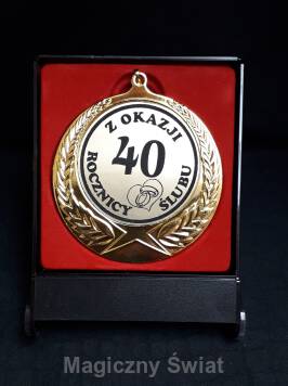 Medal- 40 Rocznica Ślubu