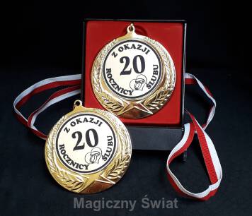 Medal- 20 Rocznica Ślubu