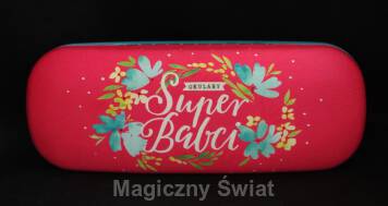 Etui na okulary- Super Babcia