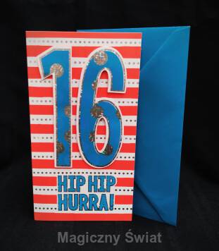 Kartka- Hip Hip! HURRA 15!