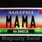 TABLICA REJESTRACYJNA-MAMA