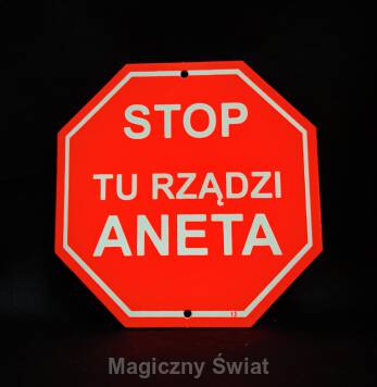 STOP- Tu Rządzi Aneta