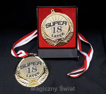 Medal- 18 latek