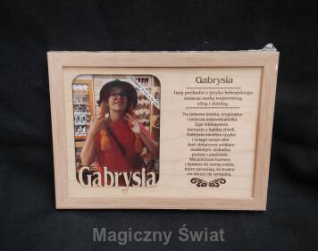 RAMKA DO ZDJĘĆ- Gabrysia