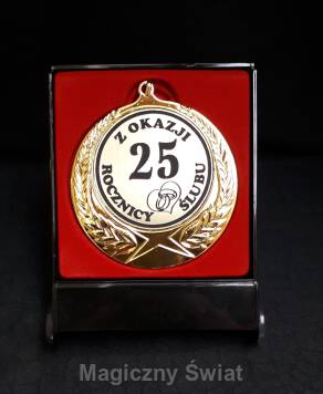 Medal- 25 Rocznica Ślubu