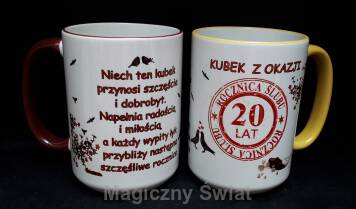 Kubek-20 Rocznica Ślubu 