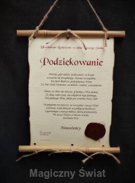 Podziękowanie dla rodziców w dniu ślubu