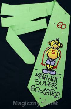 Krawat - "60" Super 60 -latka