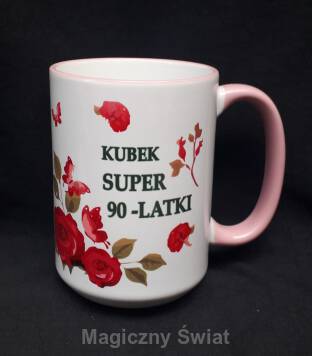 Kubek 90 -super 90 latki